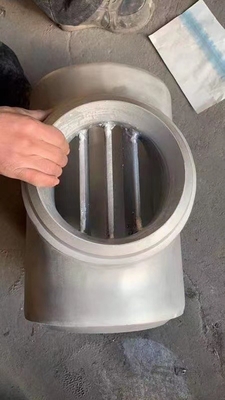 모넬 400  ASTM / UNSP N04400 울타리 Tee  OD 5 " WT 4 밀리미터 최고 레벤드