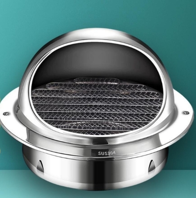 스테인레스 강 환기 배출 그릴 방수 대기 벤트 캡 4