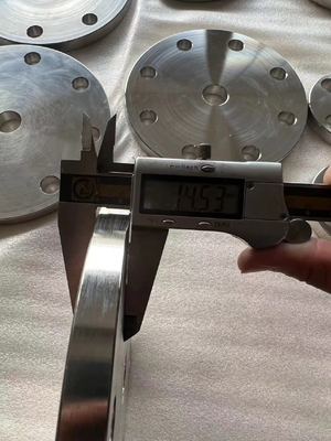 ASME B16.5 닉레 합금 강 맹인플랜지 RF 하스텔로이 C22   12