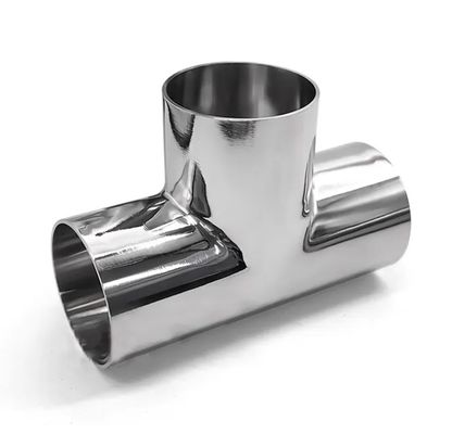 스테인레스 스틸 304 티 3 차선 파이프 픽팅 BW ASME B16.9 SMLS 4