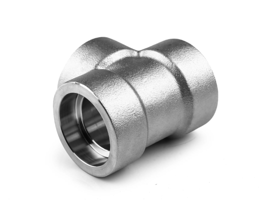 ASME B16.11 소켓 용접 동일 Tee NPS 1/8