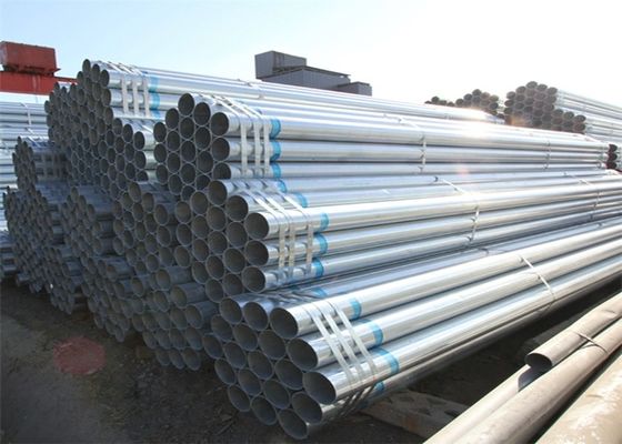 핫 디프 진열 튜브 10.97mm 두께 진열 철강 파이프 건설 및 산업 프로젝트에 적합