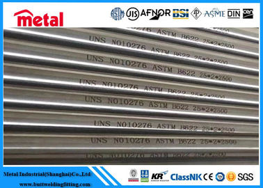 25mm*2mm*2500mm 이음새가 없는 니켈 합금 강관 UNS NO10276 ASTM B622