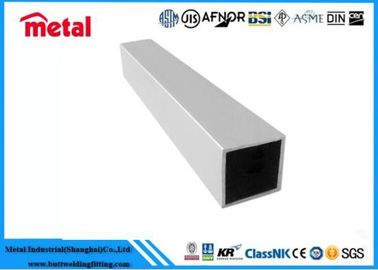 무한한 활용성, 손쉬운 제작 6063-T5 ASTM B241 알루미늄 합금 파이프 50x50mm 각형 튜브 x 2mm 두께 5.8m