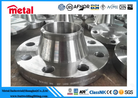 UNS N08020 니켈 합금 파이프 피팅 용접 목 플랜지 WN RF 3'' SCH 40 150#