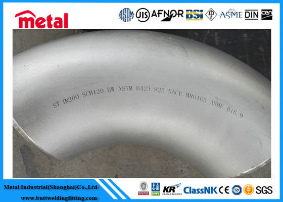 Hastelloy C276 관 이음쇠 니켈 합금 관 이음쇠는 색깔 90 Deg 긴 반경 팔꿈치 ASME B 16 9