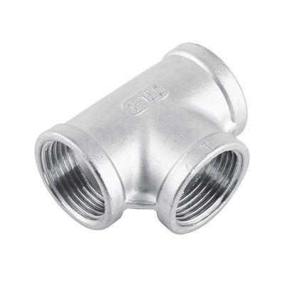 스테인리스 두 배/단 하나 금속을 위조해서 조선을 위한 티를 배관하십시오