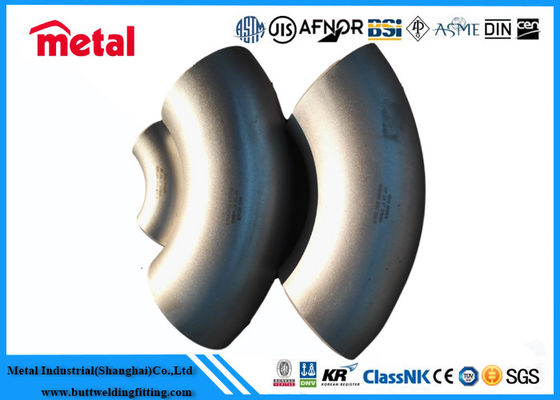 Inconel 625의 긴 반경 합금 강관 이음쇠 UNS N06625 90도 팔꿈치
