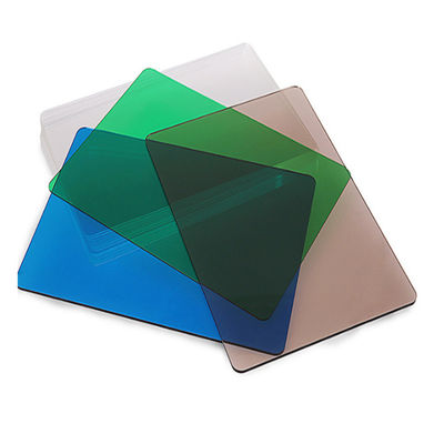 두 둥근 가장자리 장측면 아크릴 PMMA 접시와 투명 마무리에서 사용자 지정 크기