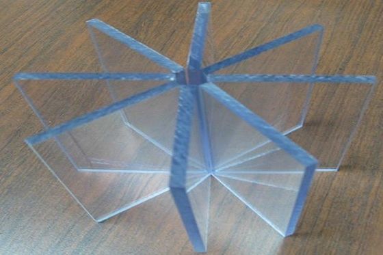 닦은 방풍 유리 PMMA 아크릴 보드 1/2