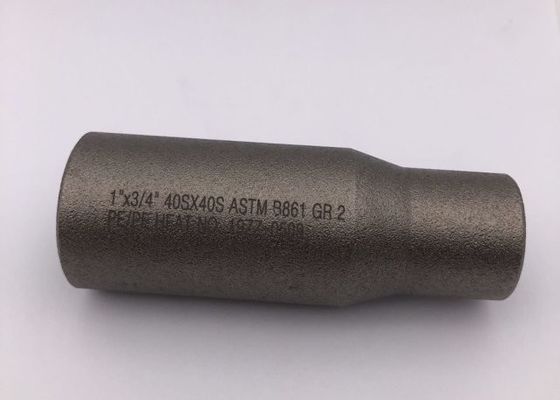 티타늄 합금강 STD ASTM B861 GR2 티타늄 Ti2 스웨이지 니플