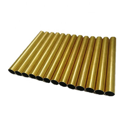 ASTM OD 6 밀리미터 CuZn40 C27400 H62 곧은 황동관