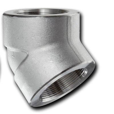 90 급 SS304 Sch80은 팔꿈치 가단 주철 이음에 실을 뀄습니다