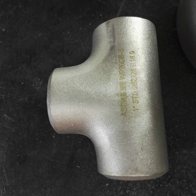 ASME WP310S 3-1/2'' 스테인레스 스틸 파이프 피팅 Sch60 라운드 티