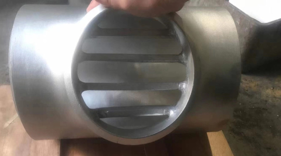 ASTM B16.9 A403 WP304H STD S2205 S31803 최고 이중의 파이프 빗장걸린 TEE