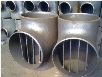 엉덩이 맞춤 ASME / ANSI B16.9 빗장걸리 Tee ASTM / UNS N06601 8 X 8 Sch80