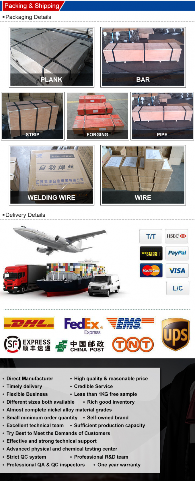 UNS N06625 인코넬 625 니켈 합금 파이프 Monel 400 K500 니켈 파이프 2