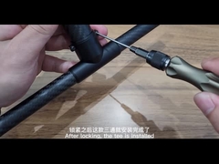 합금 강 관 이음쇠 ASME B16.9 ASTM A234 WP11 이음새가 없는 Tee 2