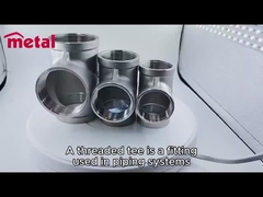 맞춤식 물 파이프 오일 파이프 스테인리스 스틸 304 316 Tee 산업용 소켓 파이프 피팅