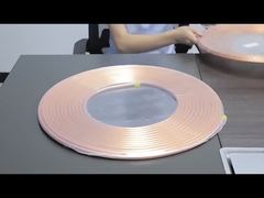 산업 응용 분야를 위한 무봉제 구리 튜브