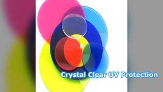 디스플레이 캐비닛용 자외선 방지 아크릴 시트