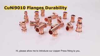 CuNi9010 플랜지 단조 강철 RF 용접