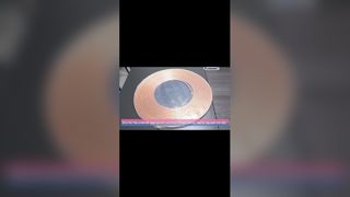 물 및 가스 라인용 코일형 구리 튜브