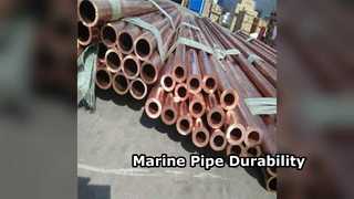 원활한 구리 니켈 파이프 90/10 6" SCH40