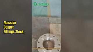 창고 투어: 배송 준비가 완료된 광범위한 구리 피팅 재고