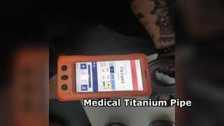 생체 적합성 티타늄 합금 파이프 의료 기기