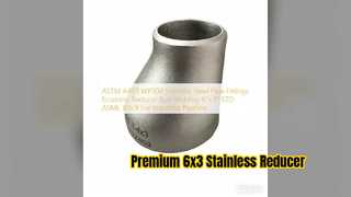 ASTM A403 WP304 편심 감속기 6x3 파이프 피팅