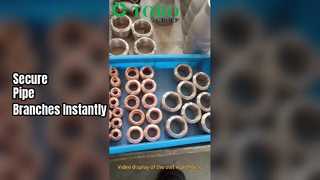 프리미엄 구리 안장 및 배출구 피팅 제품 개요