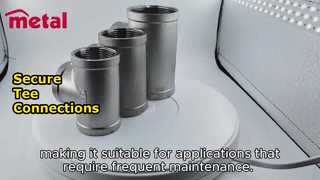 암나사 구리 티 | 보안 지점 연결