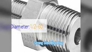 단조 합금강 육각 플러그/인치